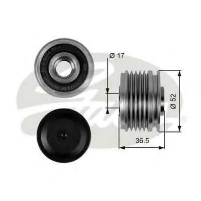 Механизм свободного хода генератора DriveAlign® GATES купить