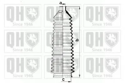 Комплект пылника, рулевое управление QUINTON HAZELL купить