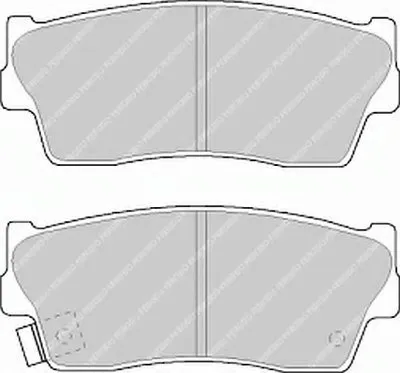 Комплект тормозных колодок, дисковый тормоз PREMIER FERODO купить