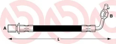 Тормозной шланг BREMBO купить