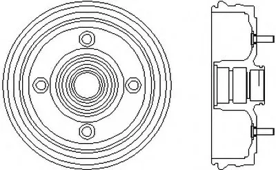 Тормозной барабан HELLA PAGID купить