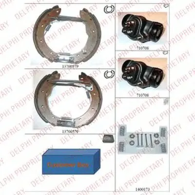 Комплект тормозных колодок DELPHI купить