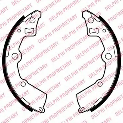 Комплект тормозных колодок DELPHI купить