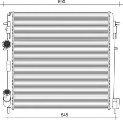 Радиатор, охлаждение двигателя