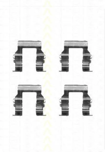 Комплектующие, колодки дискового тормоза TRISCAN купить
