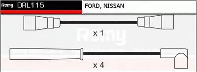 Комплект проводов зажигания Brand New REMY (Multiline) DELCO REMY купить