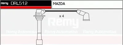 Комплект проводов зажигания Brand New REMY (Multiline) DELCO REMY купить