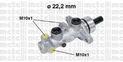 целиндер ручного тормоза METELLI купить