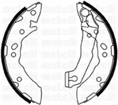 Комплект тормозных колодок METELLI купить