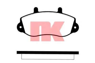 Комплект тормозных колодок, дисковый тормоз NK купить