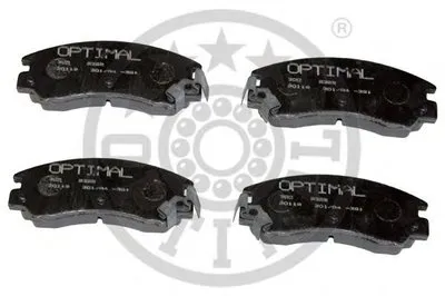 Комплект тормозных колодок, дисковый тормоз OPTIMAL купить