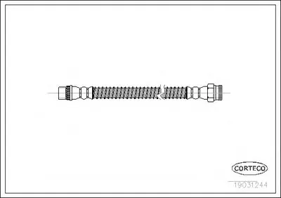 Тормозной шланг CORTECO купить