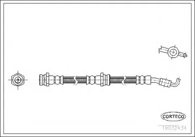 Тормозной шланг CORTECO купить