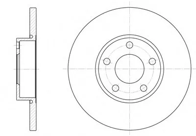 Тормозной диск REMSA купить