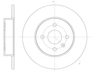 Тормозной диск REMSA купить