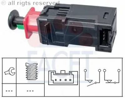 Выключатель фонаря сигнала торможения FACET купить