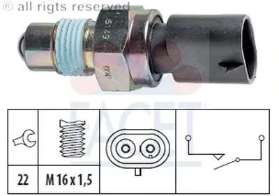 Выключатель, фара заднего хода FACET купить