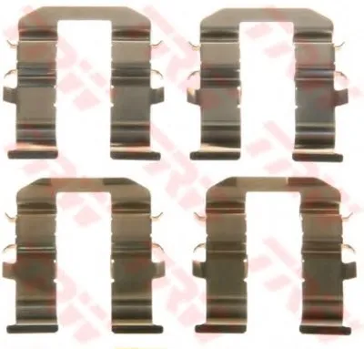 Комплектующие, колодки дискового тормоза TRW купить