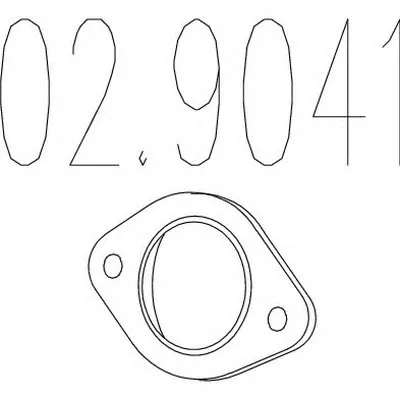Прокладка, труба выхлопного газа MTS купить