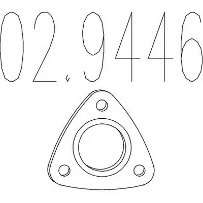 Прокладка, труба выхлопного газа MTS купить