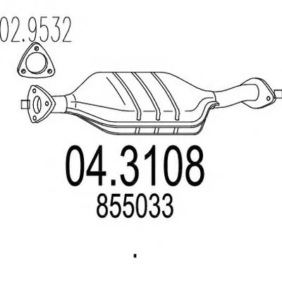 Катализатор для переоборудования MTS купить