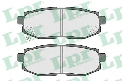 Комплект тормозных колодок, дисковый тормоз LPR купить