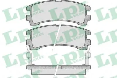 Комплект тормозных колодок, дисковый тормоз LPR купить