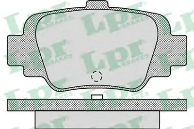 Комплект тормозных колодок, дисковый тормоз LPR купить