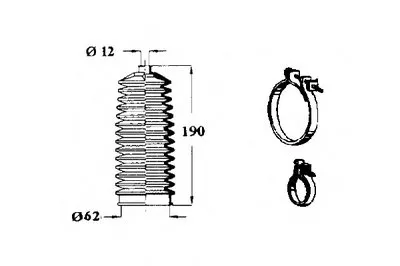 Комплект пылника, рулевое управление OCAP купить