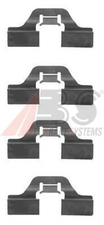 Комплектующие, колодки дискового тормоза A.B.S. купить