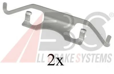 Комплектующие, колодки дискового тормоза A.B.S. купить