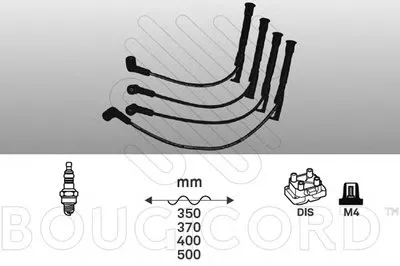 Комплект проводов зажигания BOUGICORD купить