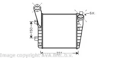 Интеркулер AVA QUALITY COOLING купить