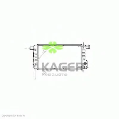 Радиатор, охлаждение двигателя KAGER купить