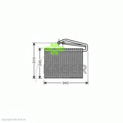 Испаритель, кондиционер KAGER купить