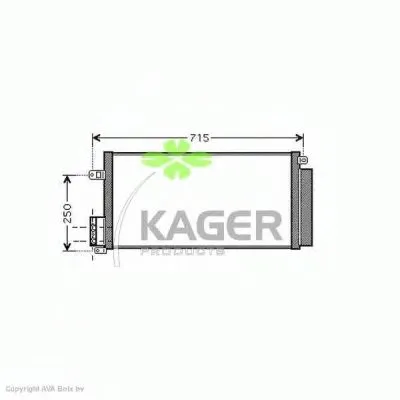 Конденсатор, кондиционер KAGER купить