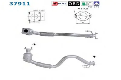 Катализатор для переоборудования AS купить