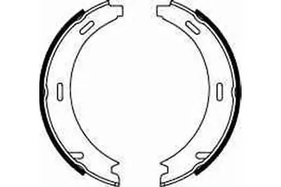 Комплект тормозных колодок, стояночная тормозная система GIRLING купить