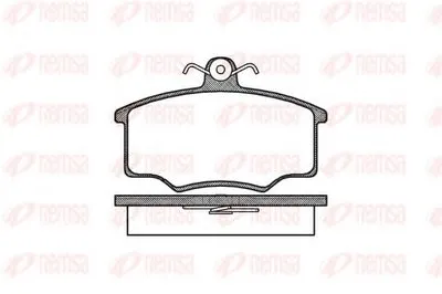 Комплект тормозных колодок, дисковый тормоз KAWE купить