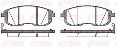 Комплект тормозных колодок, дисковый тормоз KAWE купить