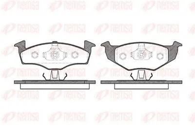 Комплект тормозных колодок, дисковый тормоз KAWE купить