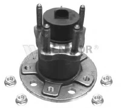 Комплект подшипника ступицы колеса KAWE купить