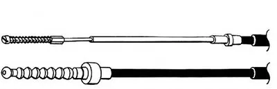 Трос, стояночная тормозная система KAWE купить