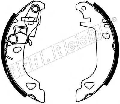 Комплект тормозных колодок fri.tech. купить