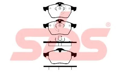 Комплект тормозных колодок, дисковый тормоз sbs купить