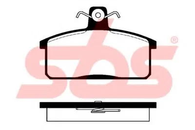 Комплект тормозных колодок, дисковый тормоз sbs купить