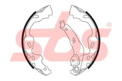 Комплект тормозных колодок sbs купить