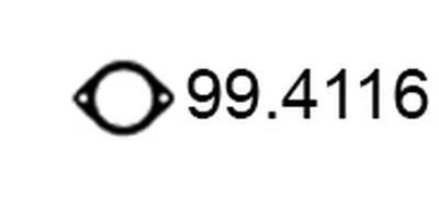 Прокладка, труба выхлопного газа ASSO купить