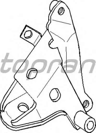 Шарнирный кронштейн, подвеска двигателя TOPRAN купить