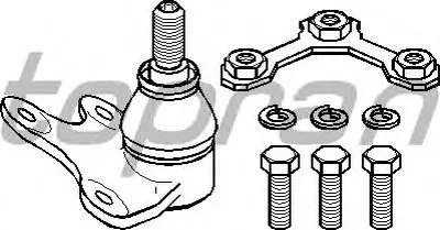 Шаровой шарнир TOPRAN купить